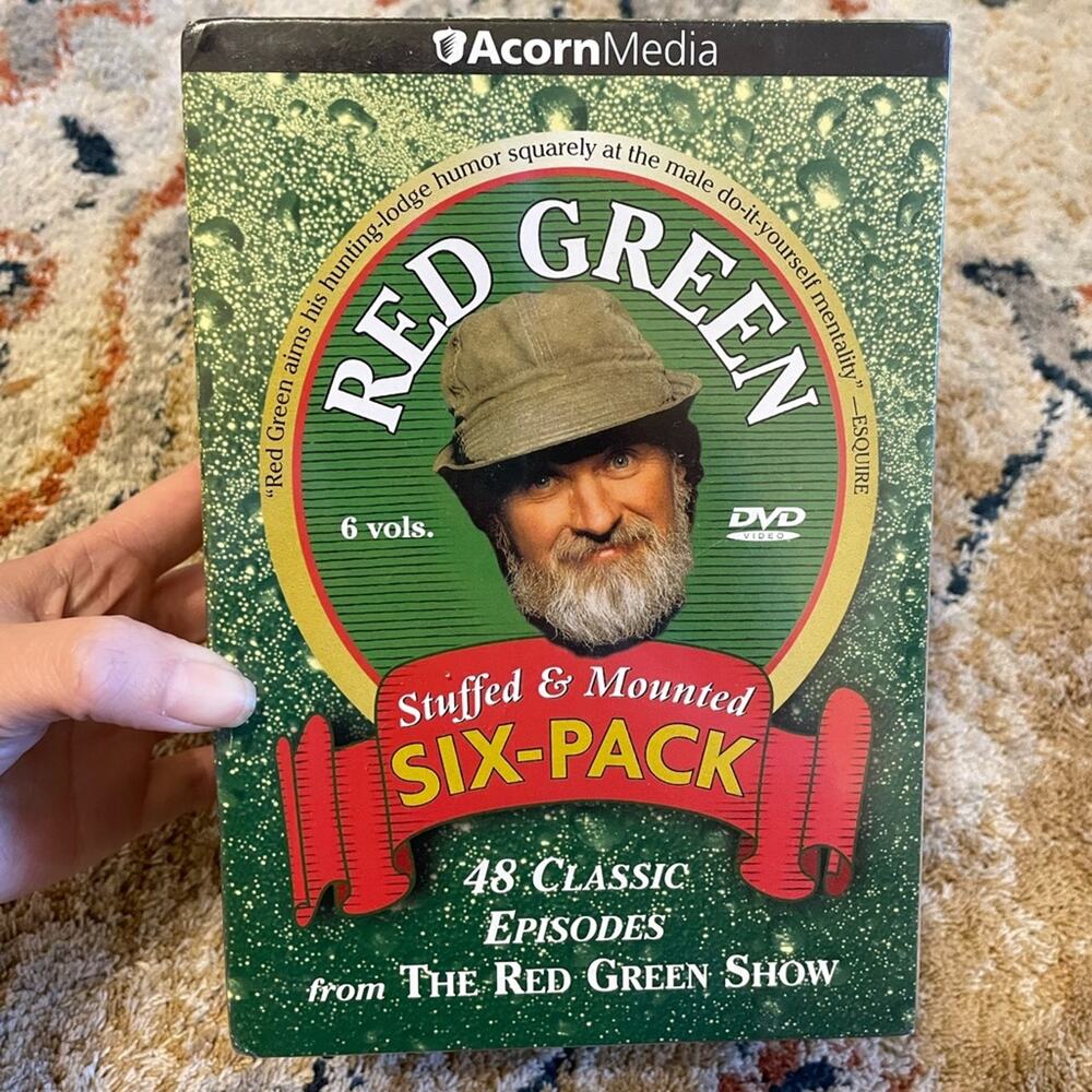 Red Green NEW DVD Set Stuffed And Mounted 6 Pack 48 Episodes TV Series